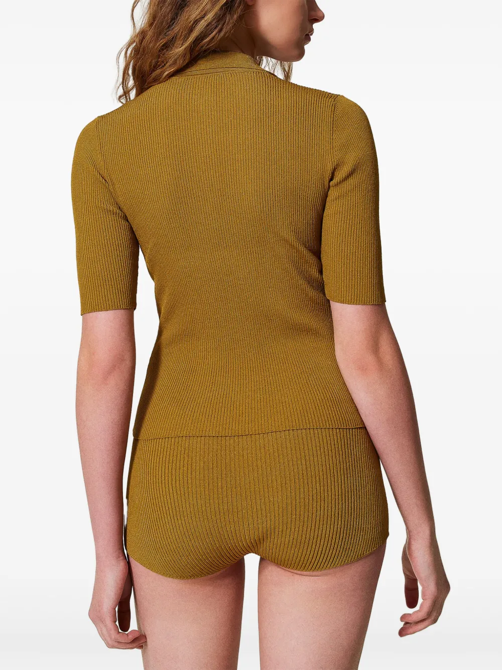 TWINSET Gebreide top Groen