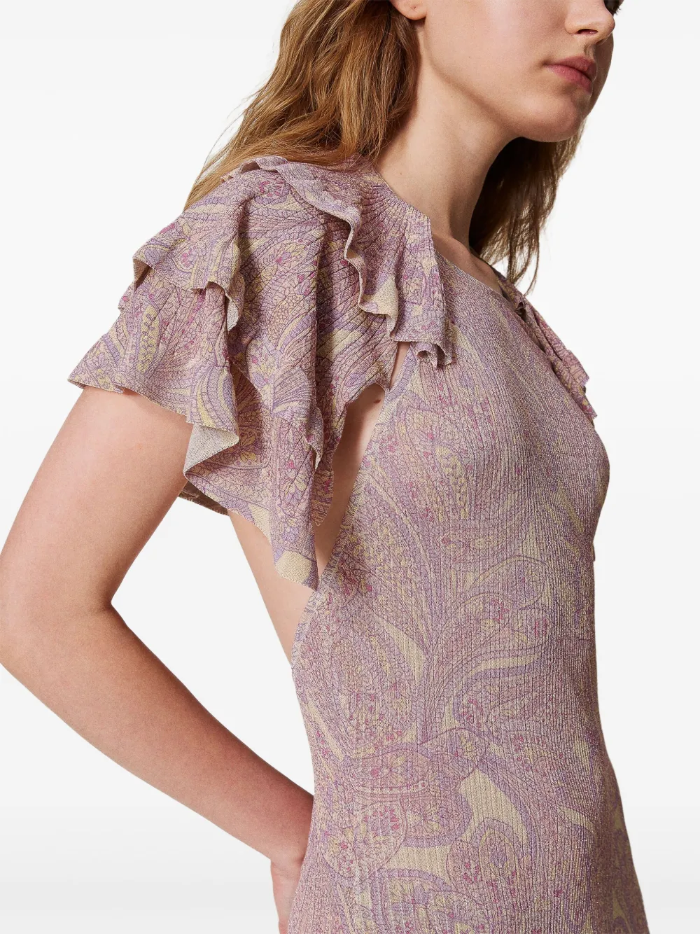 TWINSET Gebreide jurk Roze