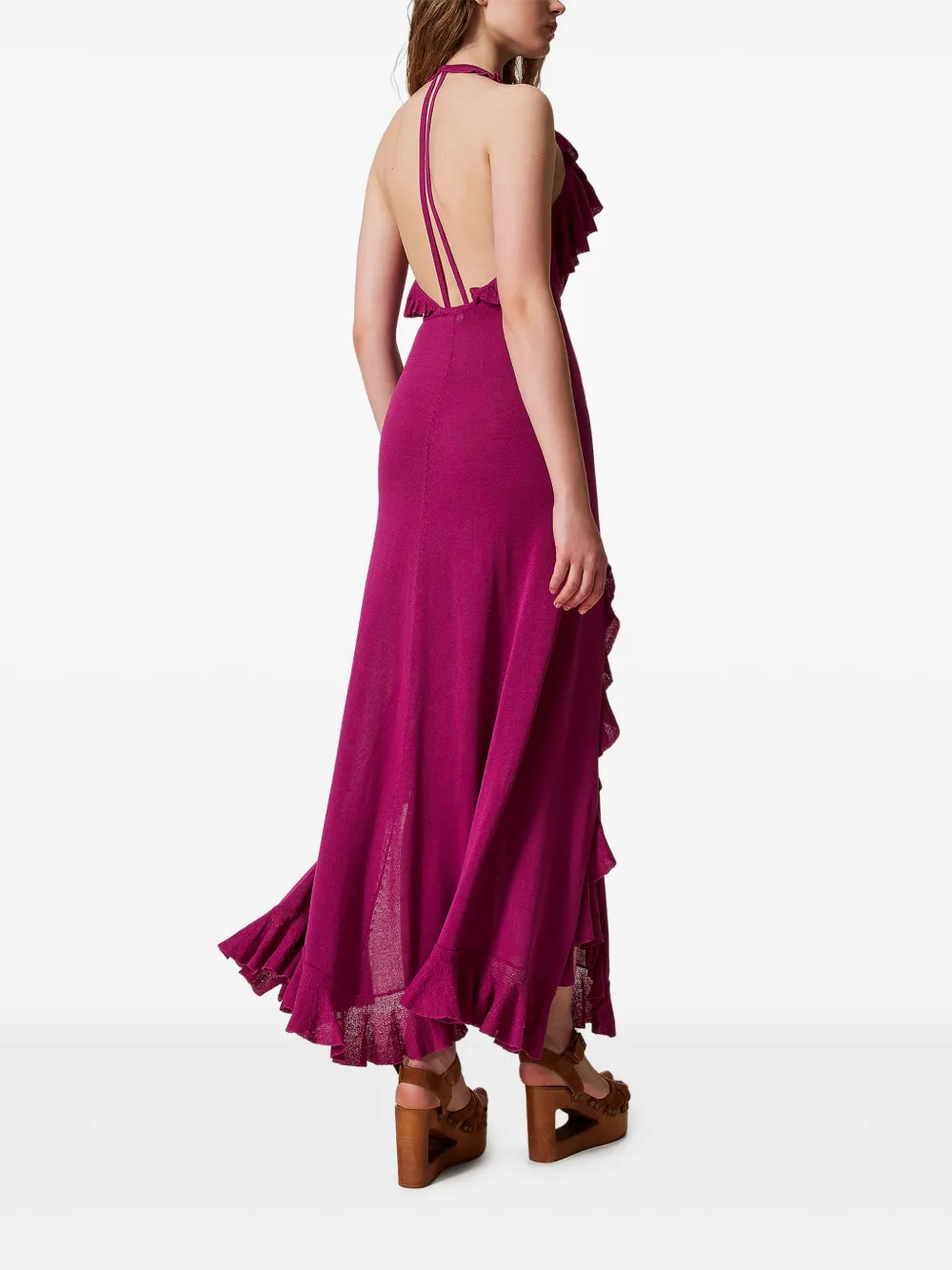 TWINSET Gebreide jurk Paars