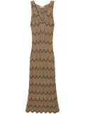 TWINSET knitted dress - Brown