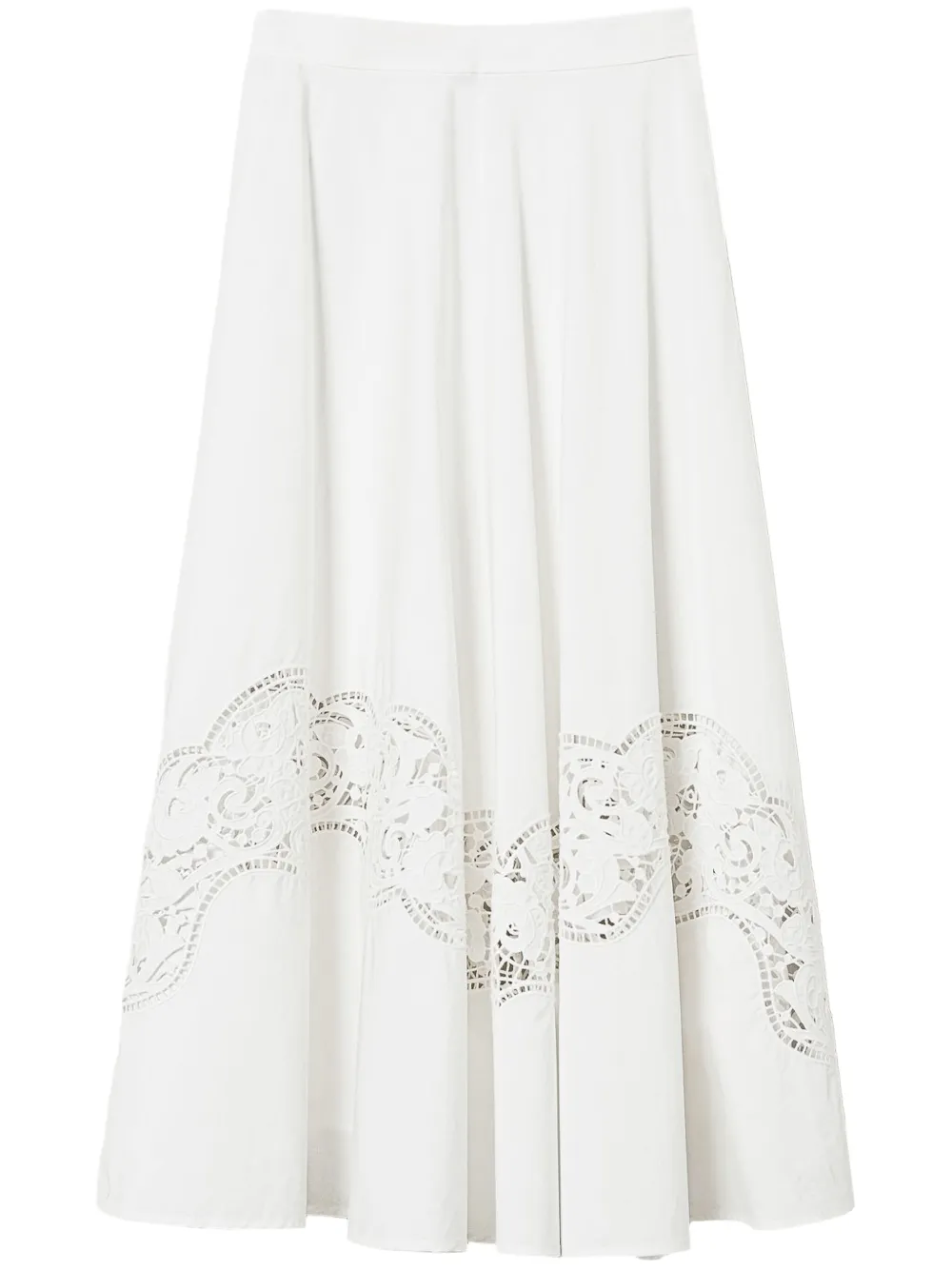 TWINSET jupe en coton | blanc | Image 1