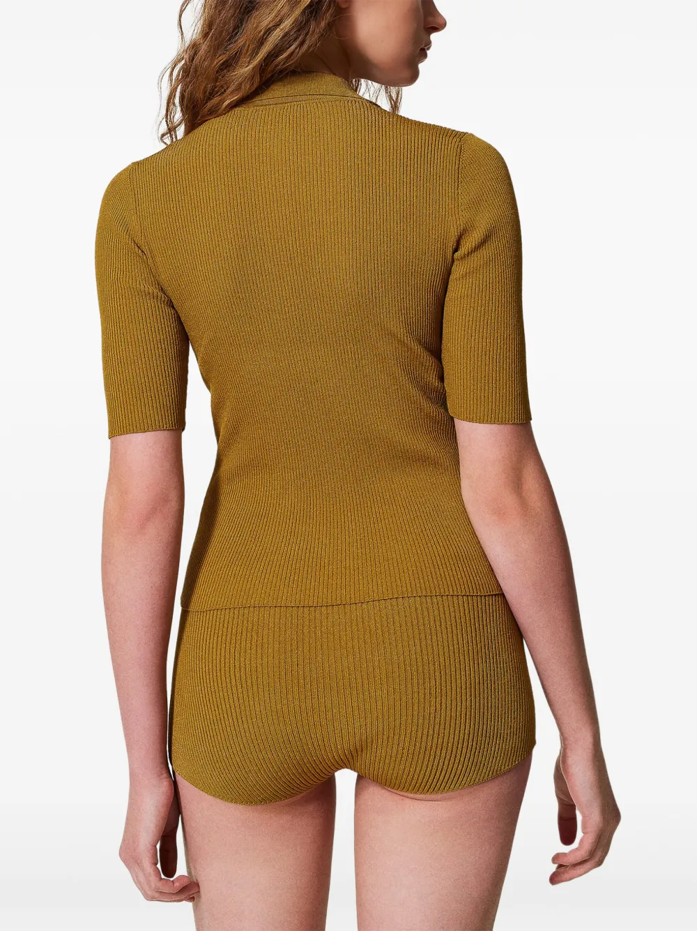 TWINSET Gebreide shorts Groen