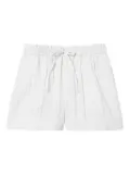 TWINSET drawstring shorts - White