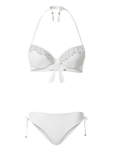 TWINSET bikini estilo triángulo con cuentas