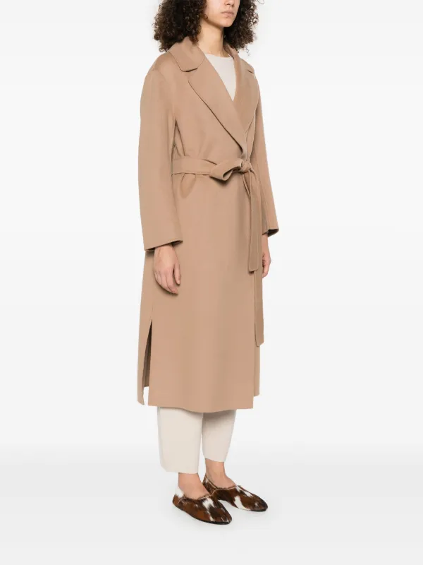 見逃し厳禁！おトクな S Max Mara Livia コート | ブラウン | FARFETCH JP ジャケット・アウター
