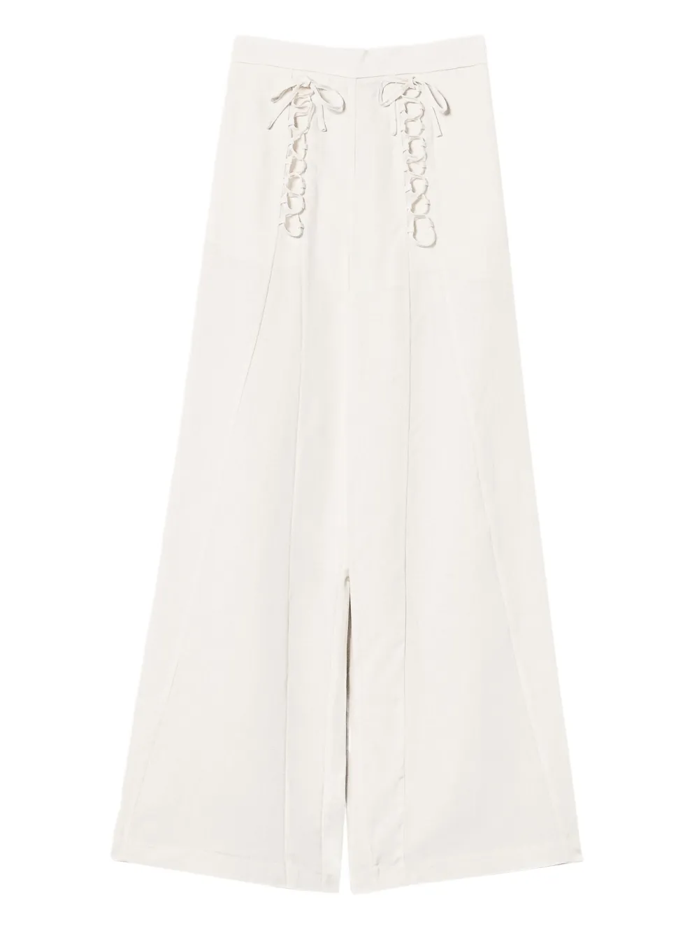 TWINSET Broek met veters Wit