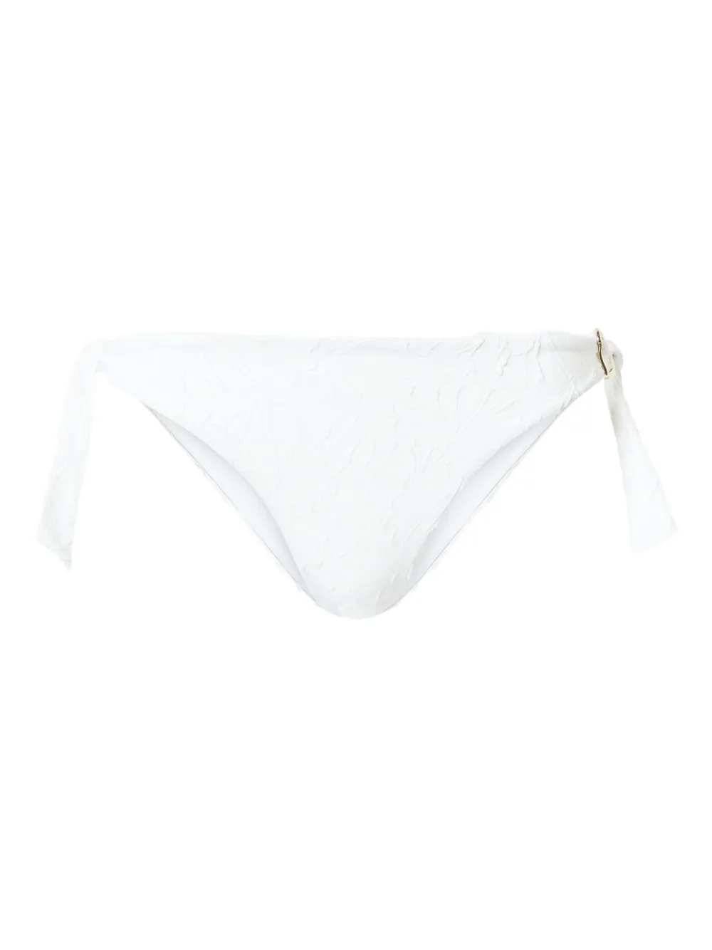 TWINSET textured tie-side bikini bottom | White | Image 1