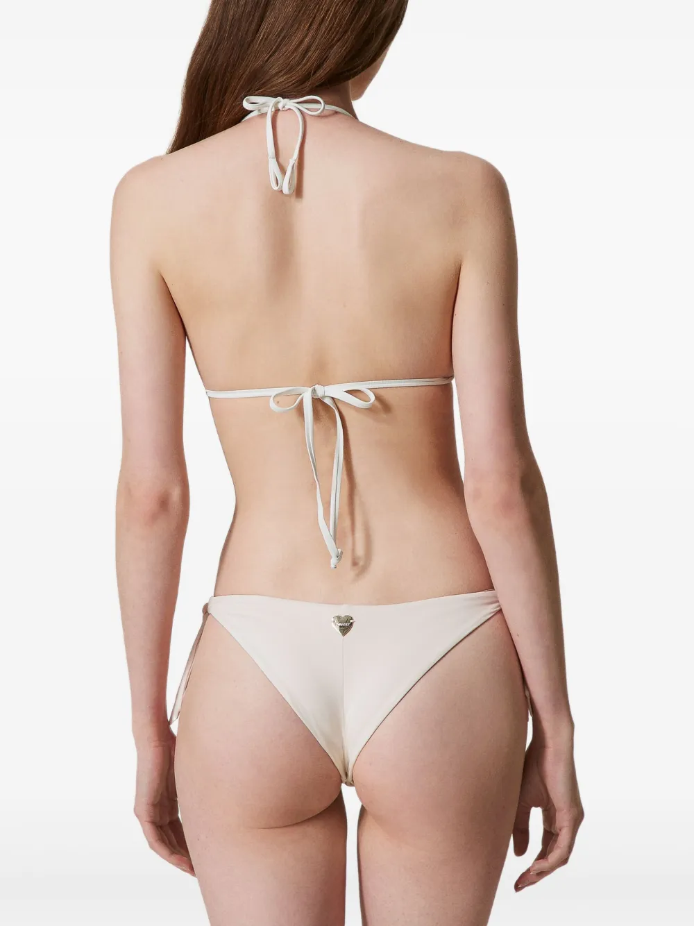 TWINSET top de bikini con diseño triangular bordado | Bikinis | Image 2