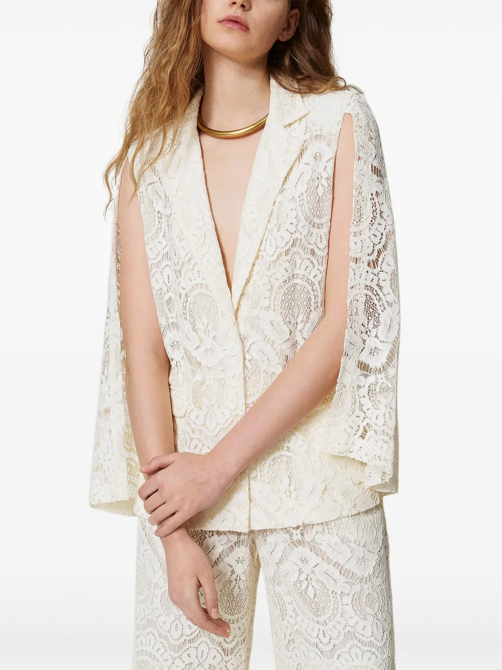 TWINSET LACE BLAZER