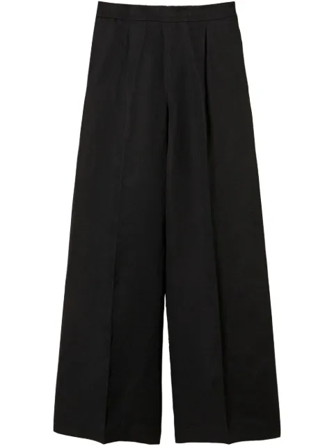TWINSET pantalones con placa del logo