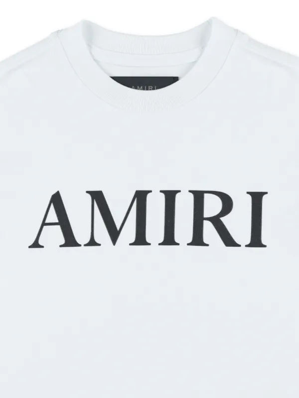AMIRI KIDS logo-print T-shirt | White | FARFETCH