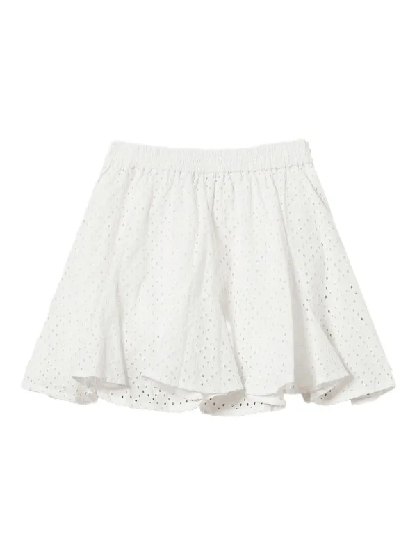 Pizzo Twin Set Gonne Saldi TWINSET Gonna In Pizzo Sangallo Bianco