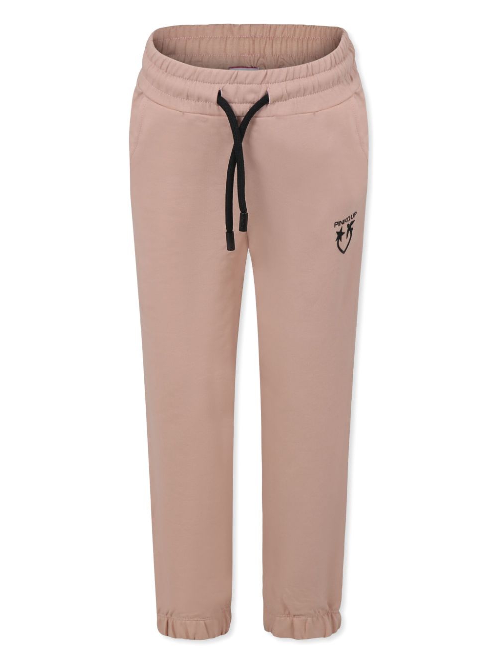 Pinko Kids Love Birds-embroidered track pants