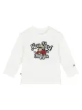 Tommy Hilfiger Junior Younger Boys logo top - White