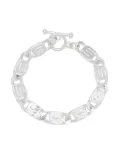 LOUIS ABEL Vortex thick bracelet - Silver