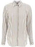 Fay striped shirt - Green