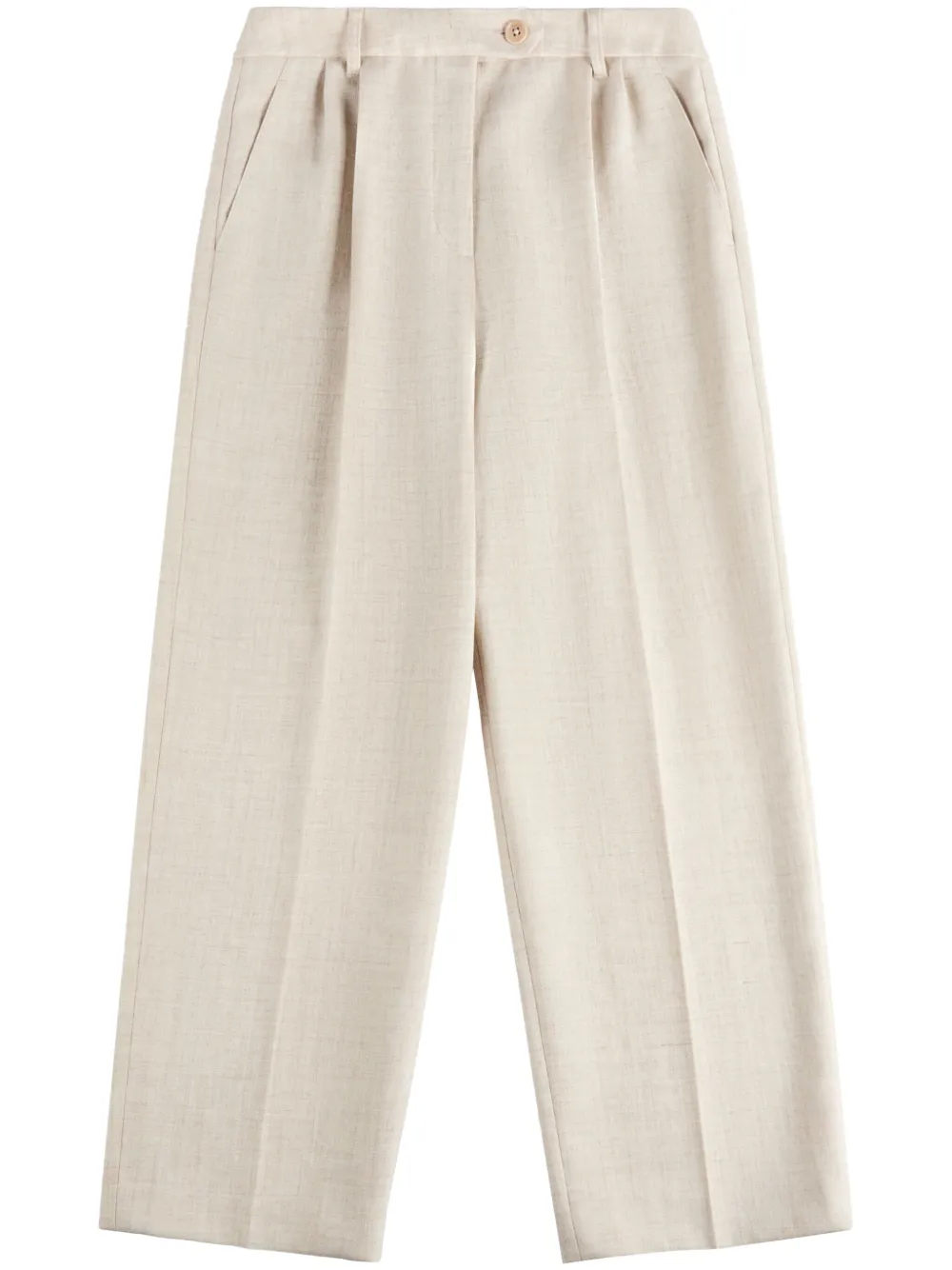 Fay wool trousers | Neutrals | Image 1