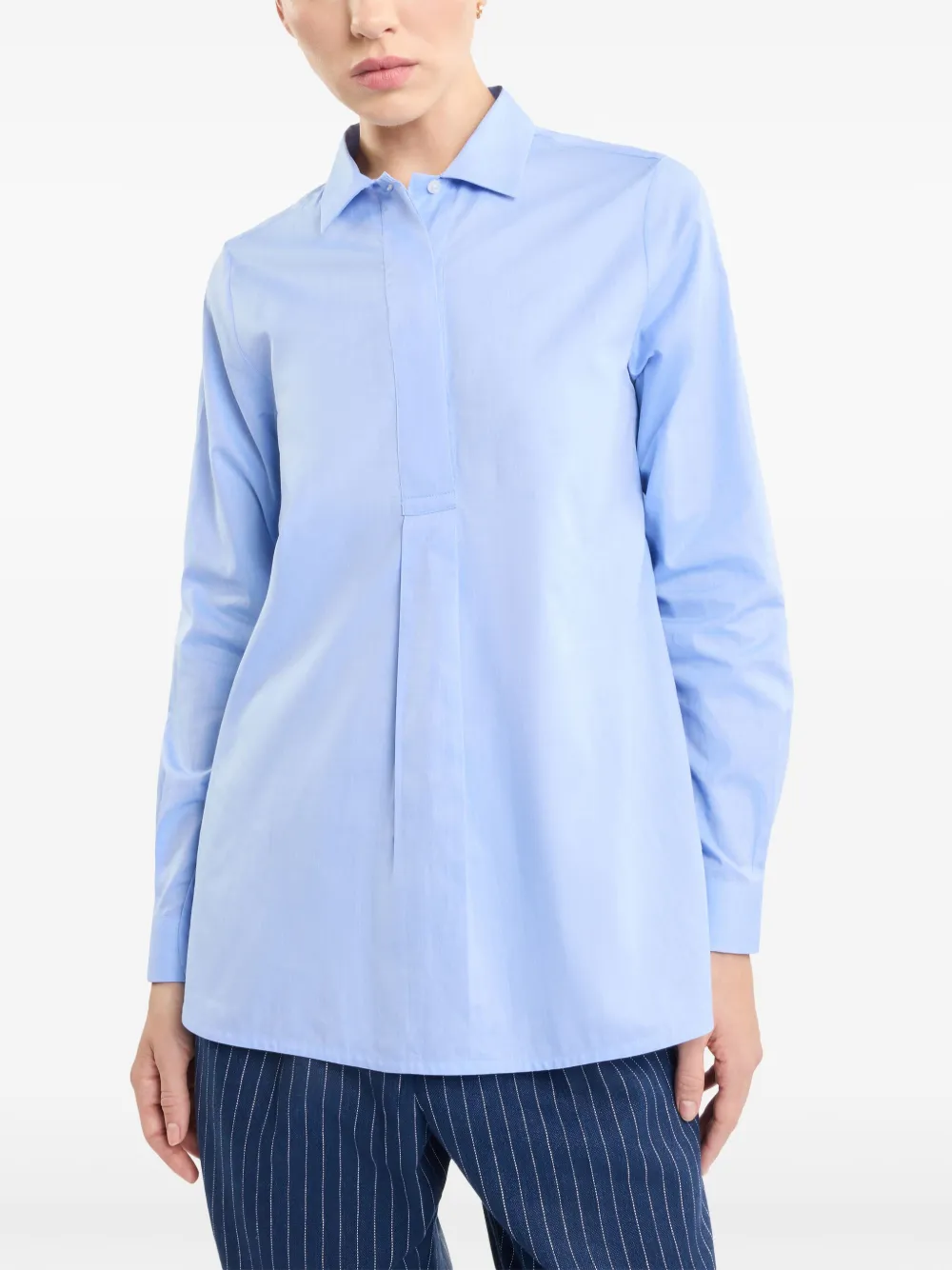 Fay Katoenen blouse Blauw