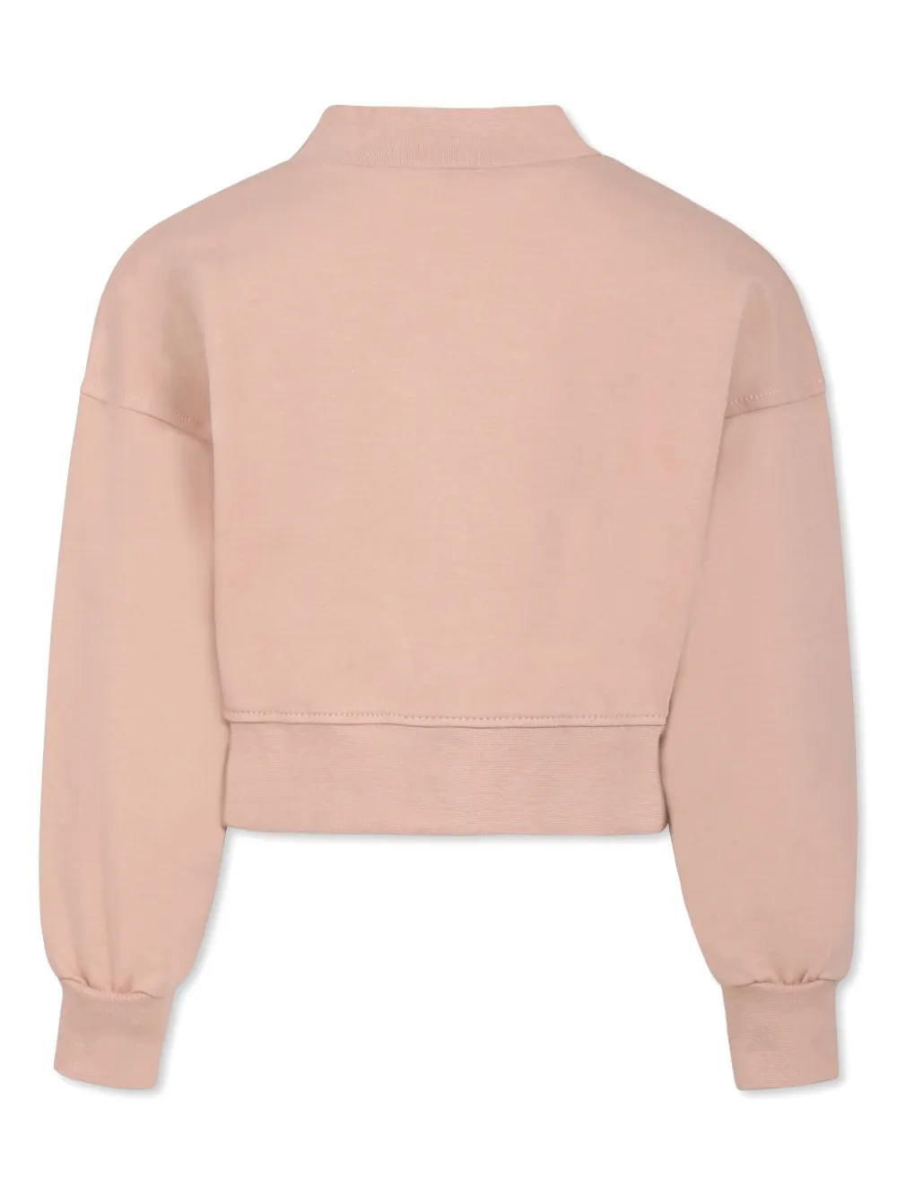 Pinko Kids Sweater met logoprint - Roze