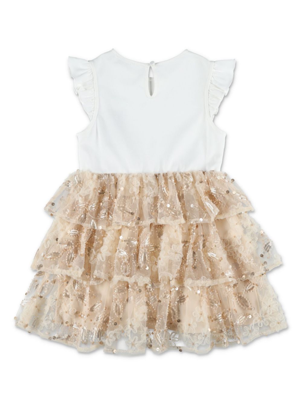 Self-Portrait Kids tulle dress - Beige