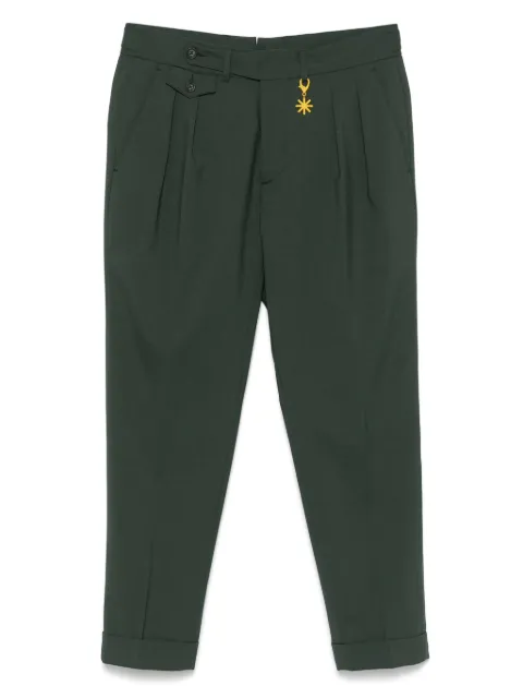 Manuel Ritz pantalones con aplique del logo