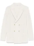 Manuel Ritz textured blazer - White