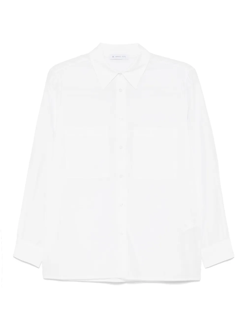 Manuel Ritz camisa traslúcida | blanco | Image 1