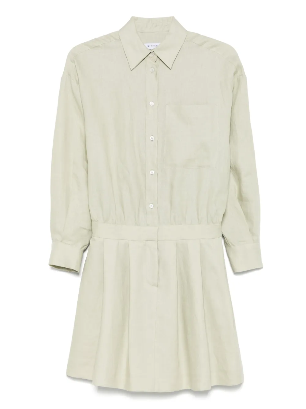 linen mini dress