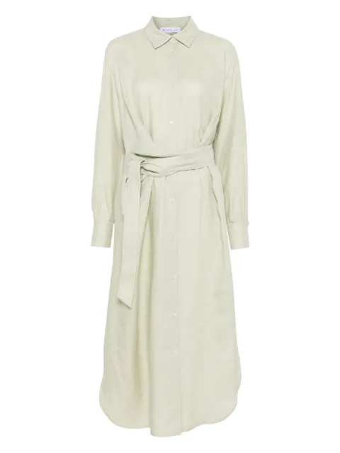 Manuel Ritz vestido camisero largo