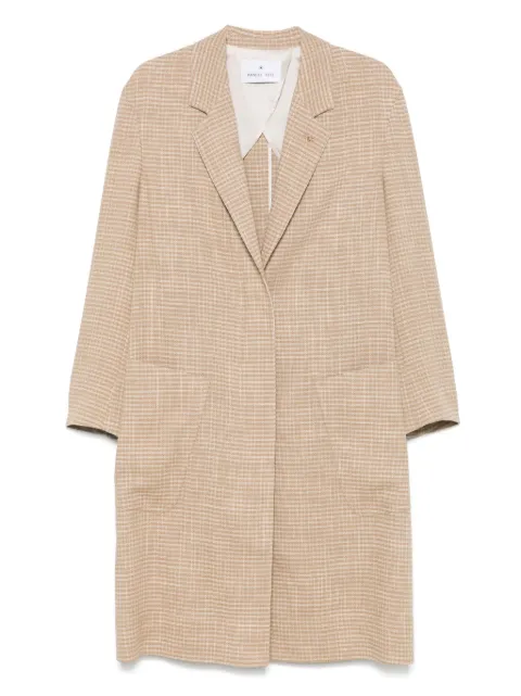 Manuel Ritz checked coat