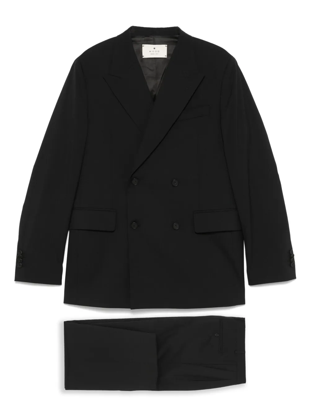Manuel Ritz double-breasted suit | Black | Image 1