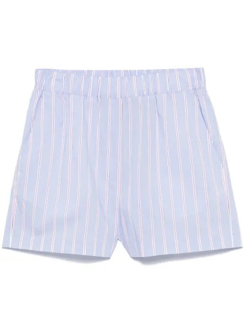 Manuel Ritz shorts con motivo de rayas