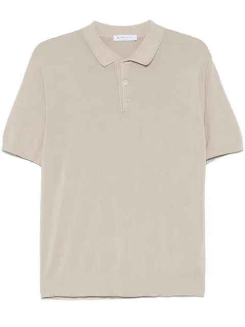 Manuel Ritz fine-knit polo shirt
