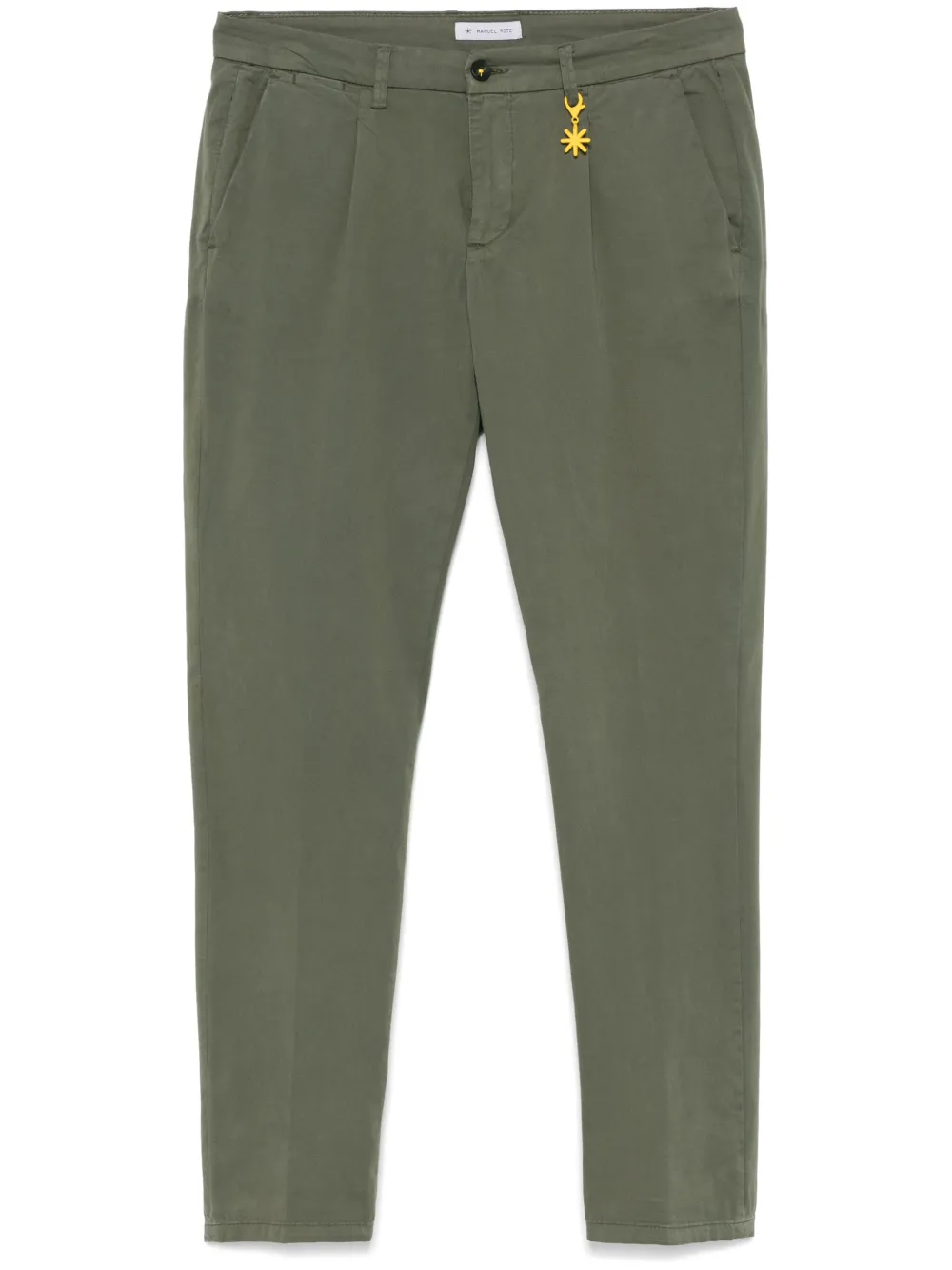pleat-detailed trousers