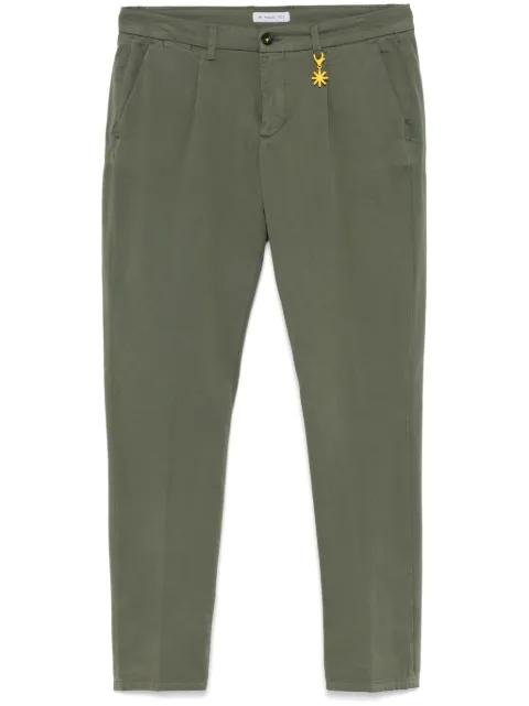 Manuel Ritz pleat-detailed trousers