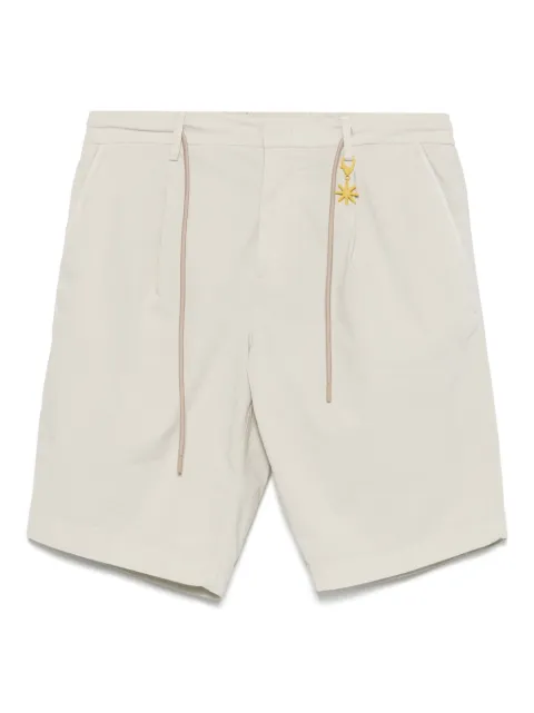 Manuel Ritz logo-appliqué shorts