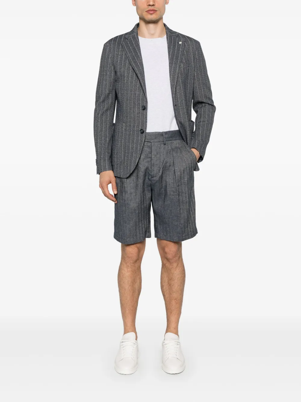Manuel Ritz pinstripe blazer | Blazers | Image 2