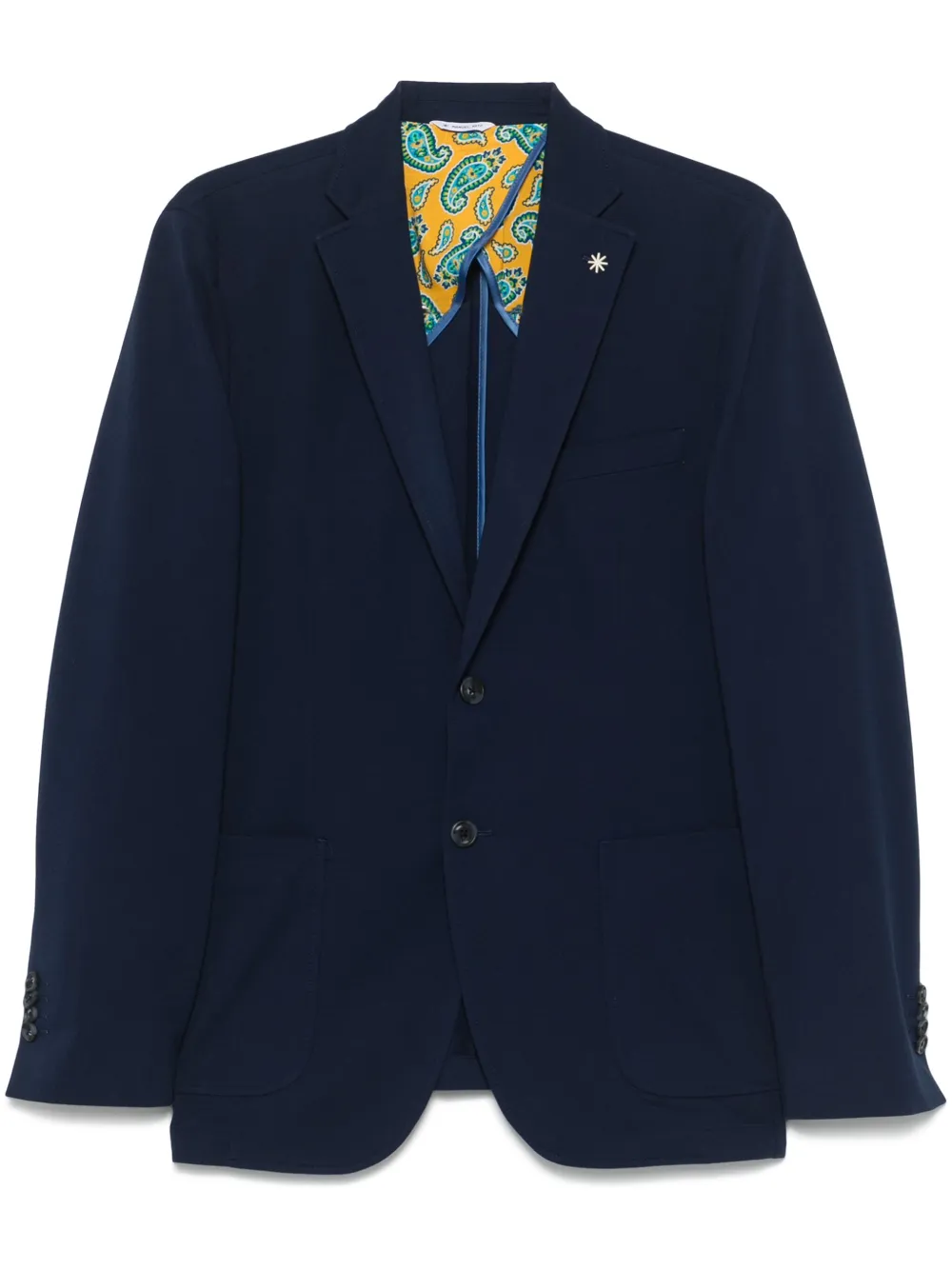Manuel Ritz single-breasted blazer | Blue | Image 1
