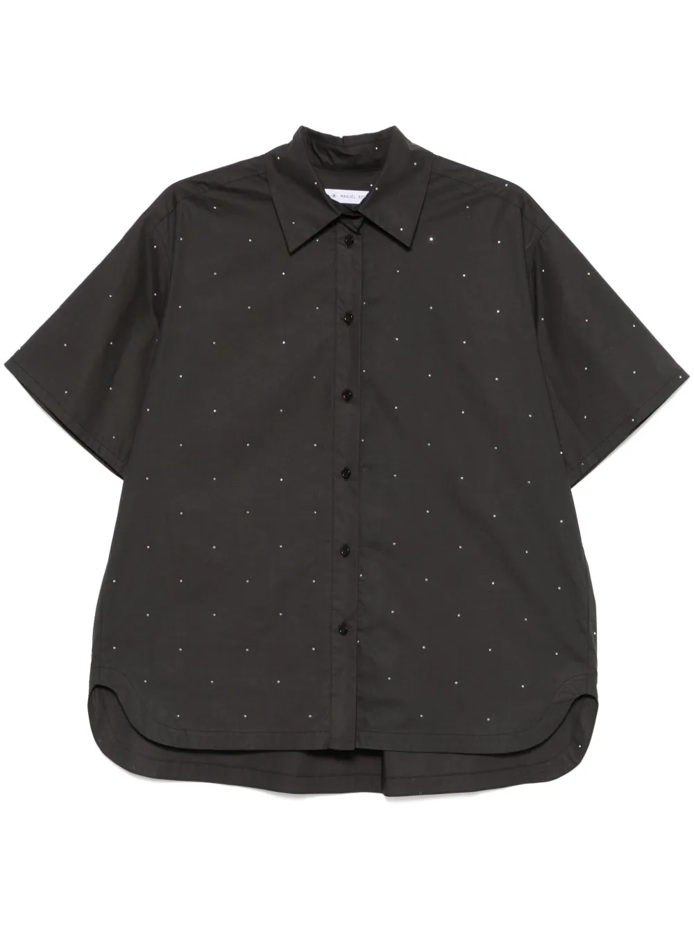 rhinestone-embellished shirt