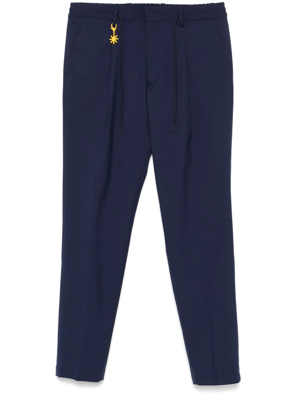 pleat-detailed trousers