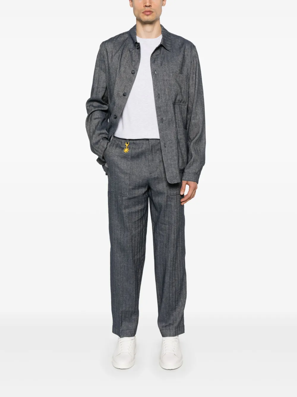 Manuel Ritz Hemdjacke mit Zickzackmuster | Hemdjacken | Image 2