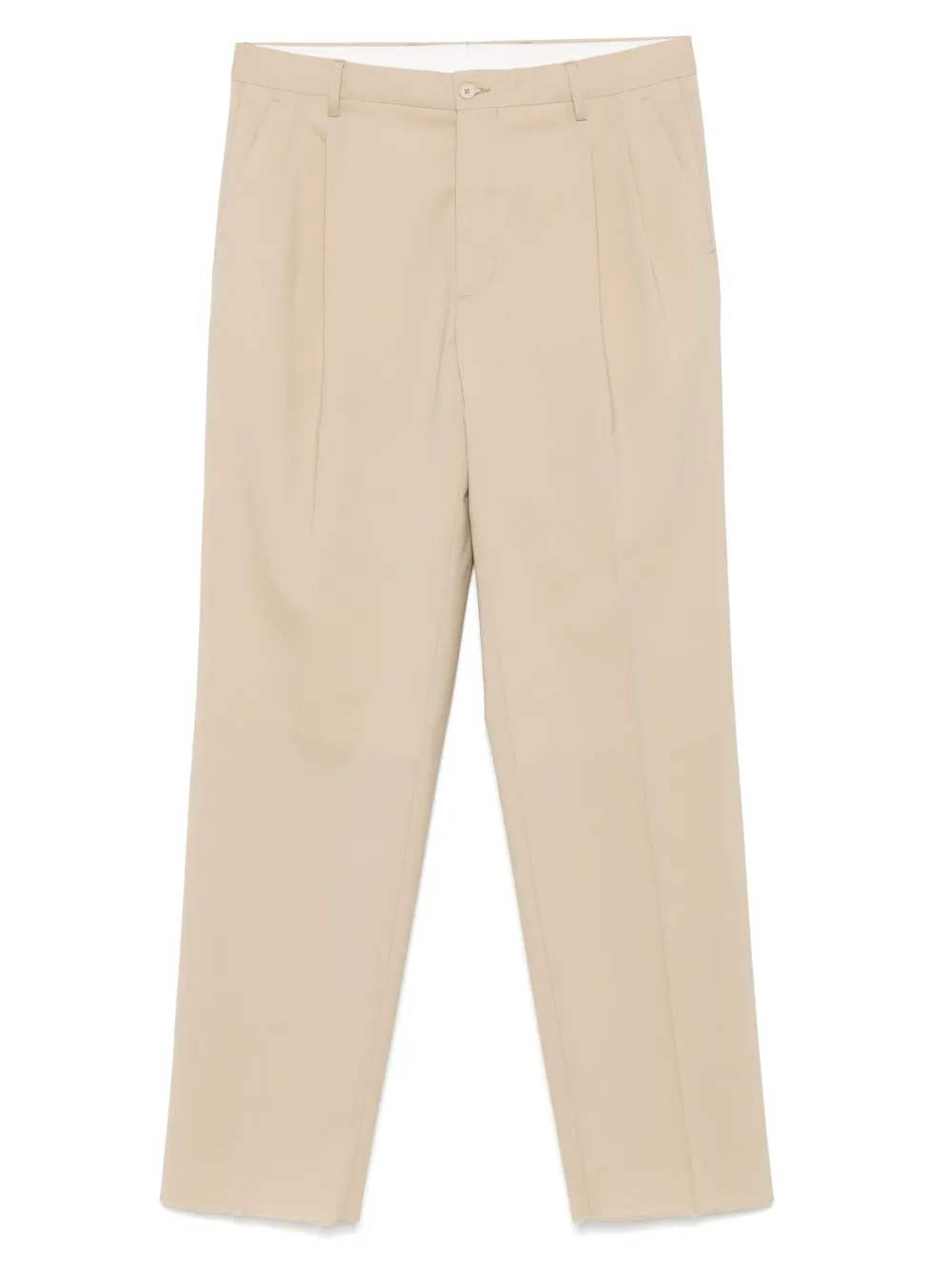 Manuel Ritz pantlaon chino ample à pinces | tons neutres | Image 1