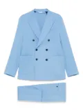 Manuel Ritz poplin suit - Blue