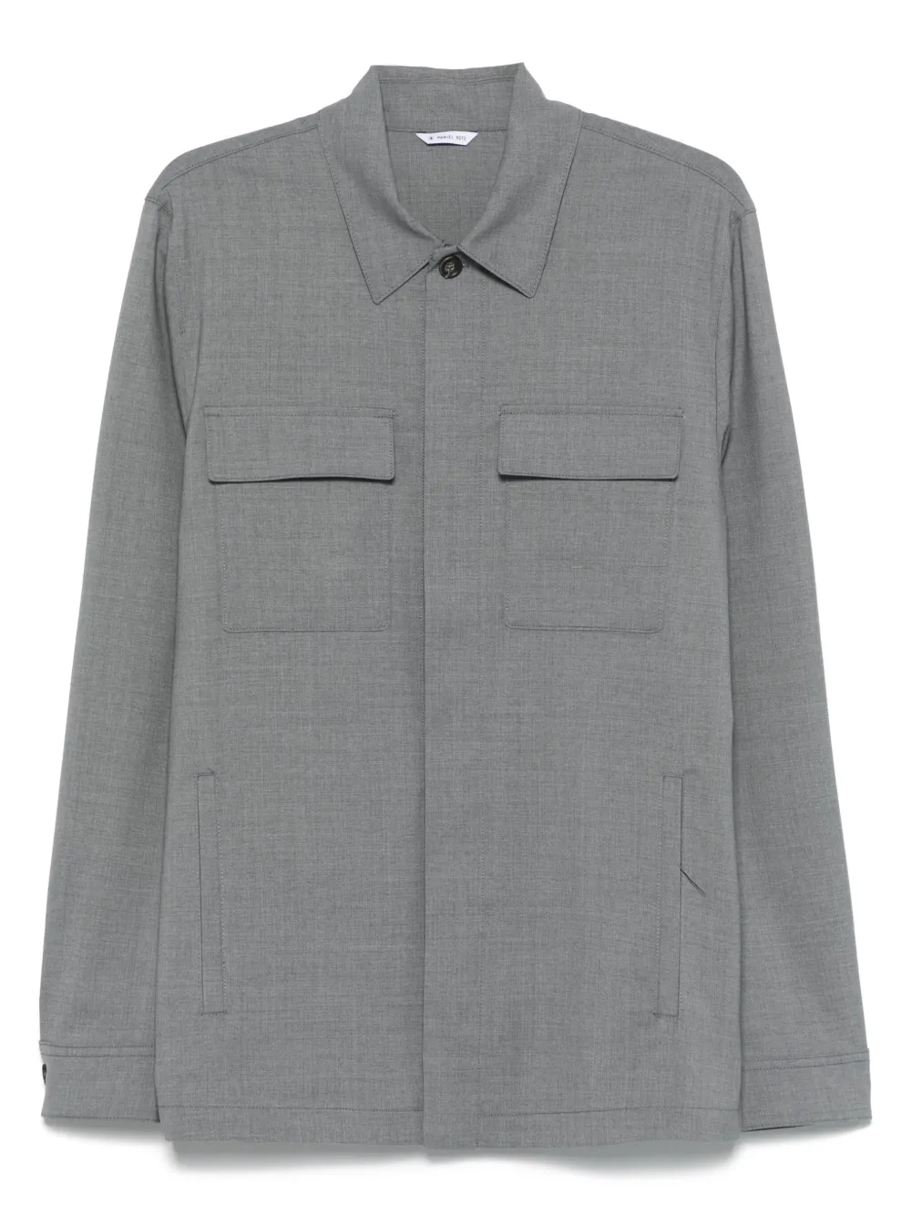 Manuel Ritz sobrecamisa con botones | gris | Image 1