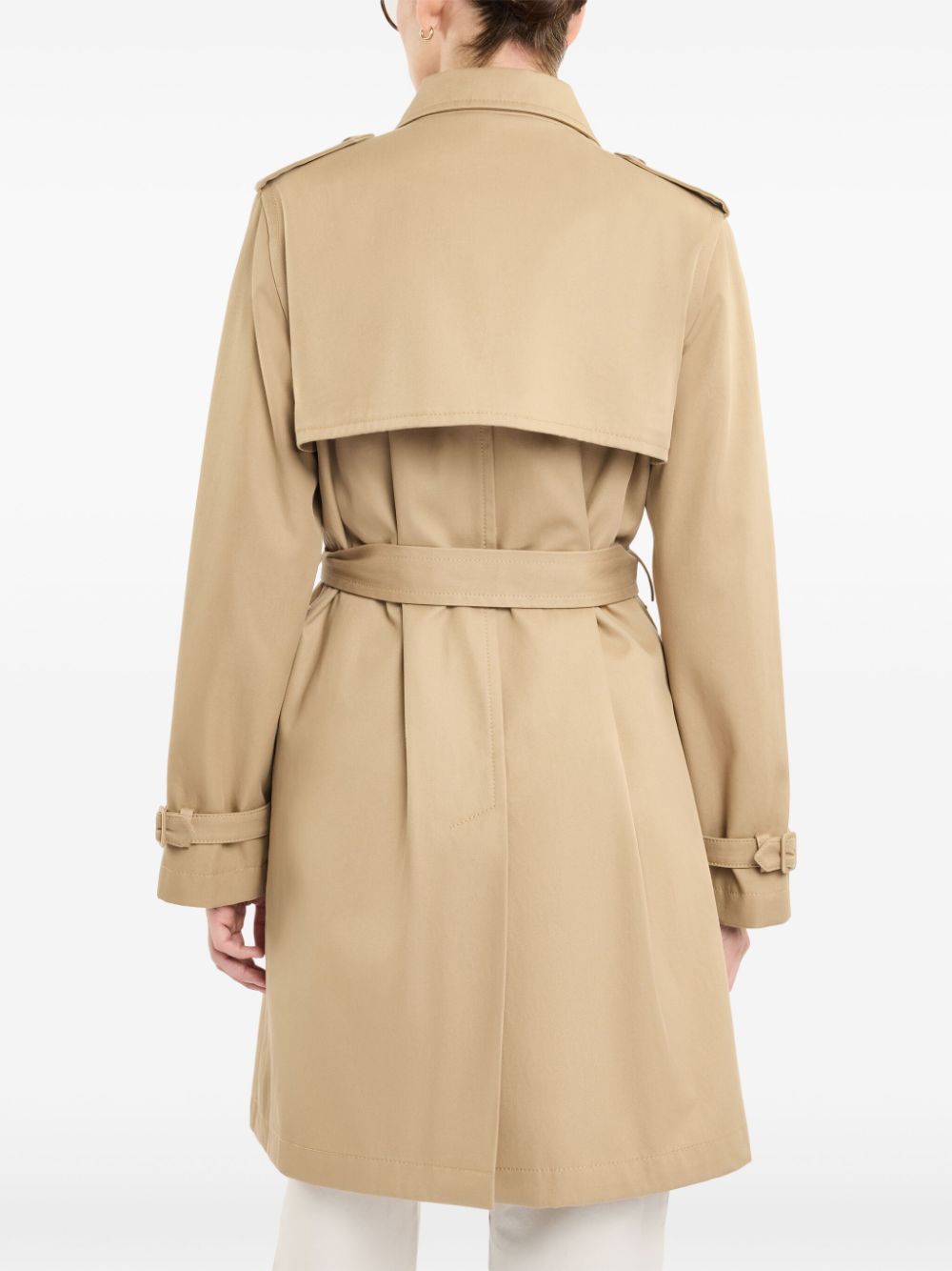 Fay Trenchcoat met verborgen sluiting Beige