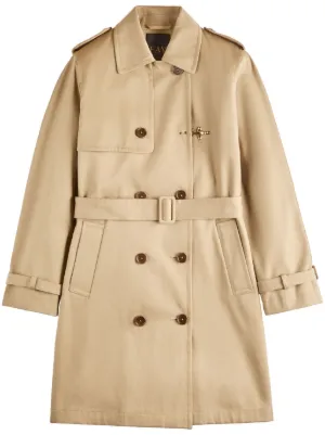 Prada Pre-Owned 2000s ダブルブレスト トレンチコート | ニュートラル