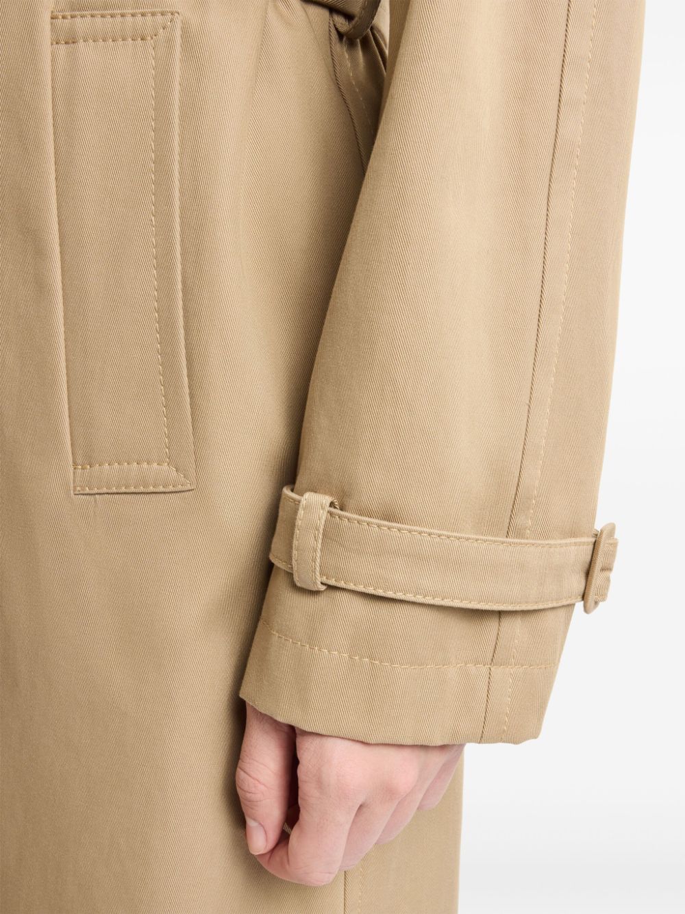 Fay Trenchcoat met verborgen sluiting Beige