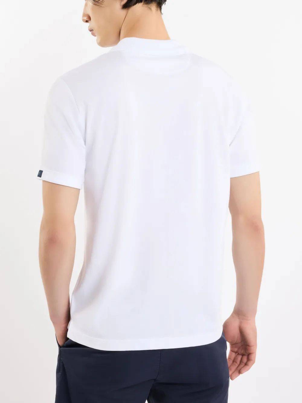 Fay Katoenen poloshirt Wit