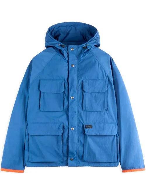 Fay coupe-vent Fisherman - Bleu - Fay - Modalova