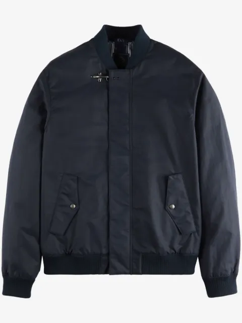 Fay hook-fastening bomber jacket